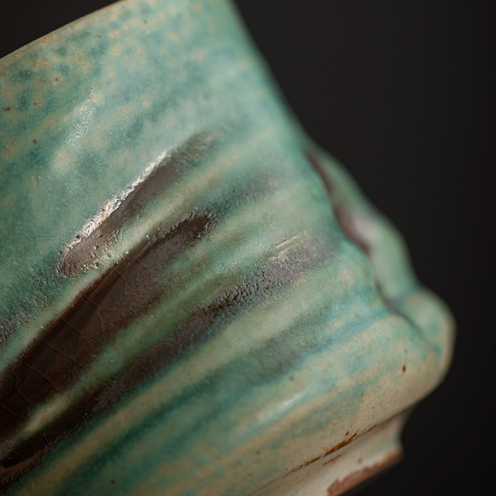 Four Seasons Kiln-Glazed Ceramic Cup – 230ml