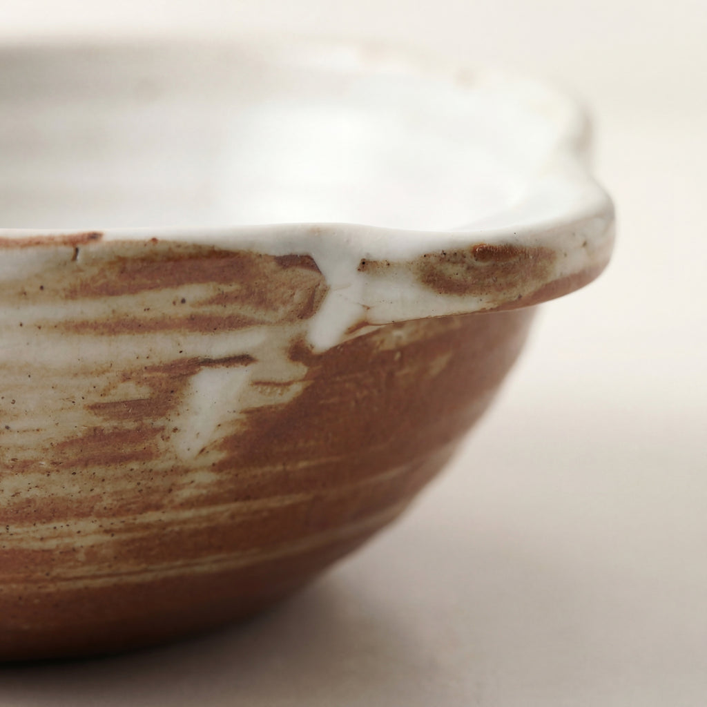 Double-Handle Ceramic Plate – 7.5 Inch