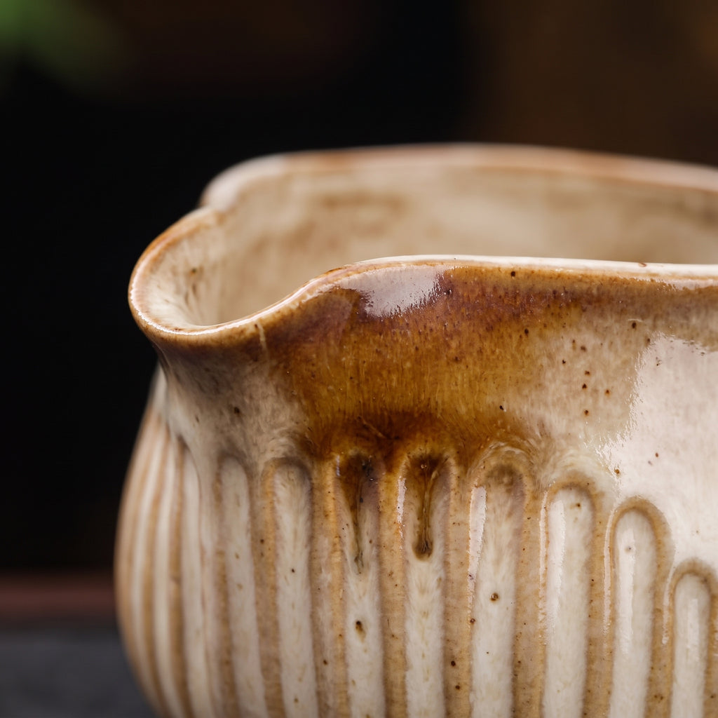 Japanese Wabi Sabi Coffee Cup & Creamer Set – 210ml