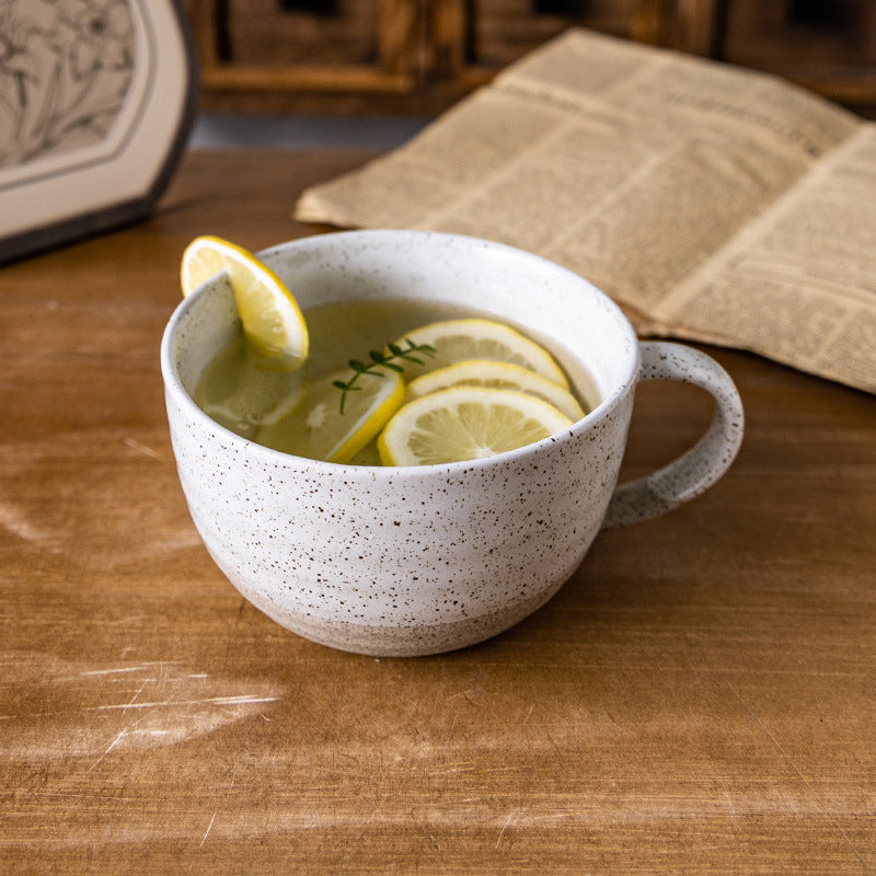 Rustic Large Pottery Mug – 550ml