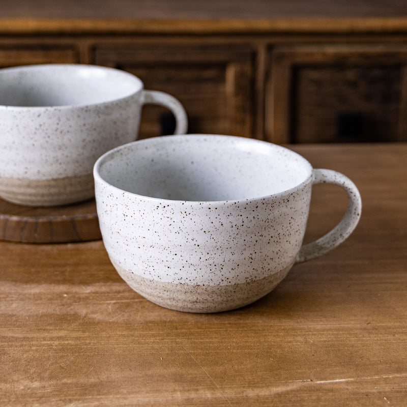 Rustic Large Pottery Mug – 550ml