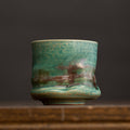 Four Seasons Kiln-Glazed Ceramic Cup – 230ml